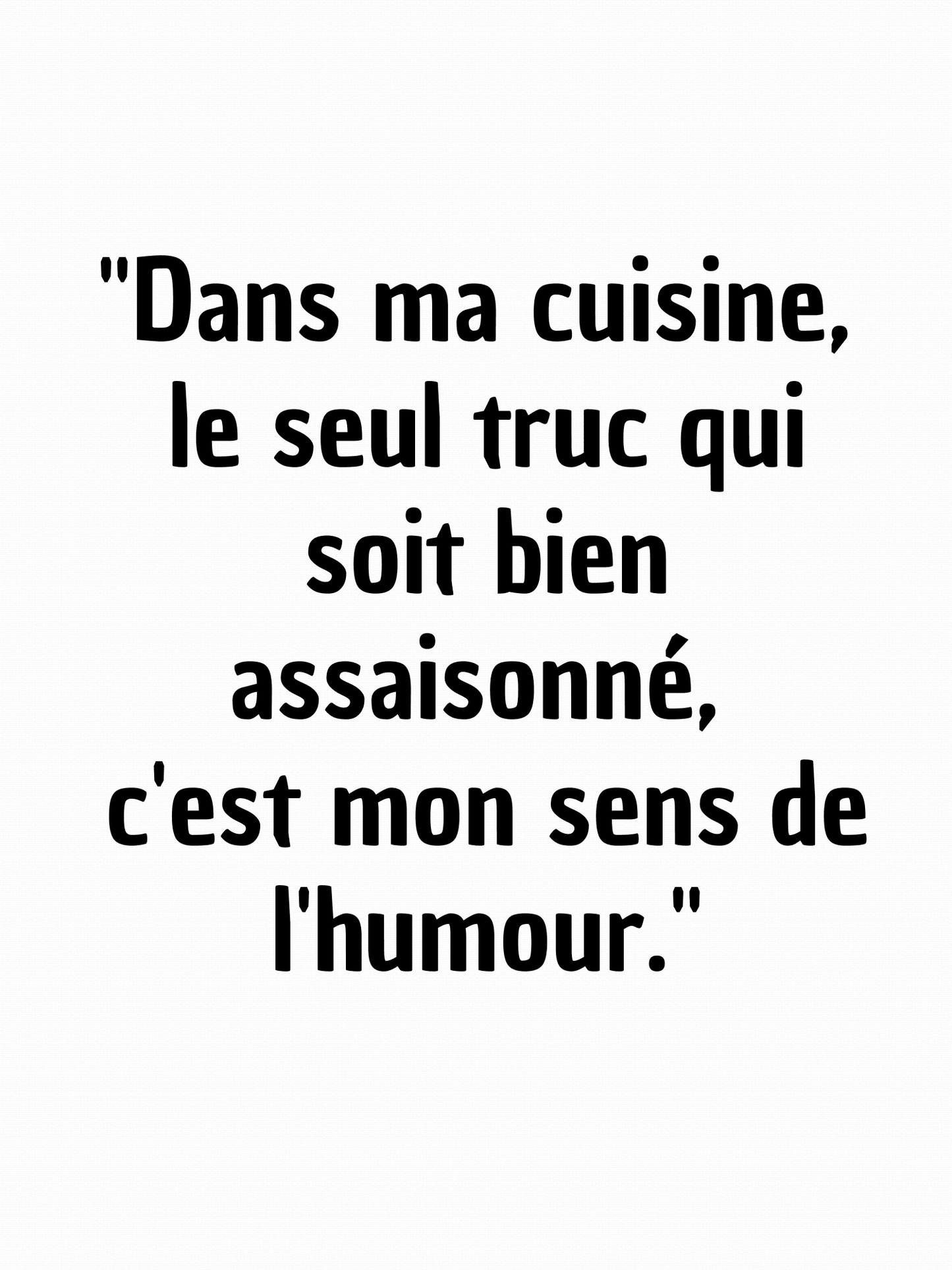 Assaisonnement Comique - Juribti